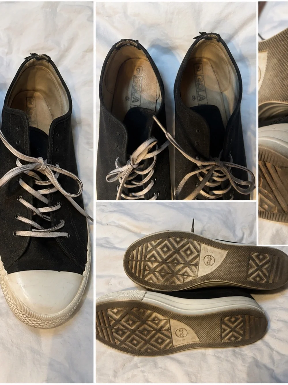 Authentic CALPIA California State prison issued Gola canvas shoes, size 9